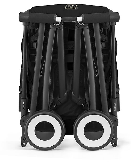 Cybex Passeggino Libelle - Magic Black - Dettaglio Telaio Black - Nuovo Modello + Barra Passeggini Leggeri