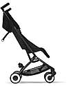 Cybex Passeggino Libelle - Moon Black/Black - dai 6 Mesi - con Cintura One-Pull Passeggini Leggeri
