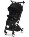 Cybex Passeggino Libelle - Moon Black/Black - dai 6 Mesi - Leggero e Super Compatto! Passeggini Leggeri