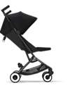 Cybex Passeggino Libelle - Moon Black/Black - dai 6 Mesi - Leggero e Super Compatto! Passeggini Leggeri