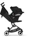 Cybex Passeggino Libelle - Moon Black/Black - dai 6 Mesi - Leggero e Super Compatto! Passeggini Leggeri