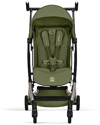 Cybex Passeggino Libelle - Moss Green - Telaio Taupe - Nuovo Modello Passeggini Leggeri