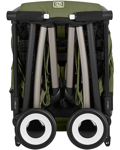 Cybex Passeggino Libelle - Moss Green - Telaio Taupe - Nuovo Modello Passeggini Leggeri
