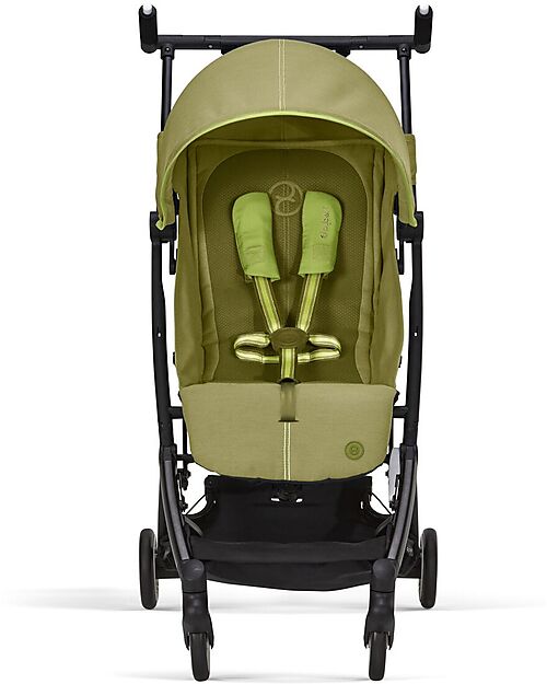 Cybex Passeggino Libelle - Nature Green/Green - dai 6 Mesi - con Cintura One-Pull Passeggini Leggeri