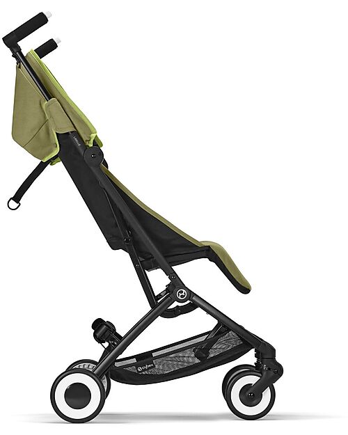 Cybex Passeggino Libelle - Nature Green/Green - dai 6 Mesi - con Cintura One-Pull Passeggini Leggeri