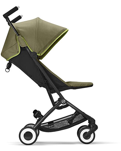 Cybex Passeggino Libelle - Nature Green/Green - dai 6 Mesi - con Cintura One-Pull Passeggini Leggeri