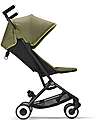 Cybex Passeggino Libelle - Nature Green/Green - dai 6 Mesi - con Cintura One-Pull Passeggini Leggeri