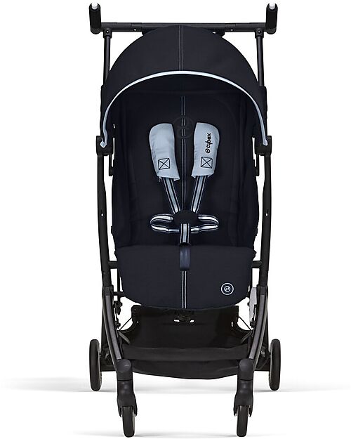Cybex Passeggino Libelle - Ocean Blue/Navy Blue - dai 6 Mesi - con Cintura One-Pull Passeggini Leggeri