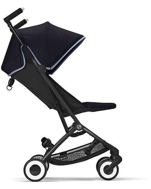 Cybex Passeggino Libelle - Ocean Blue/Navy Blue - dai 6 Mesi - con Cintura One-Pull Passeggini Leggeri