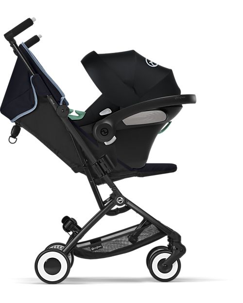 Cybex Passeggino Libelle - Ocean Blue/Navy Blue - dai 6 Mesi - Leggero e Super Compatto! Passeggini Leggeri