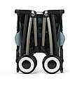 Cybex Passeggino Libelle - Stormy Blue - Dettaglio Telaio Taupe - Nuovo Modello Passeggini Leggeri