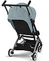 Cybex Passeggino Libelle - Stormy Blue - Dettaglio Telaio Taupe - Nuovo Modello Passeggini Leggeri