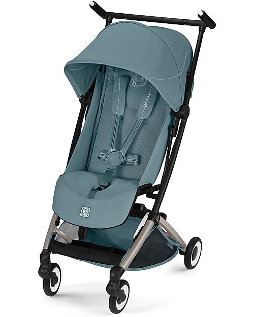 Cybex Passeggino Libelle - Stormy Blue - Telaio Taupe - Nuovo Modello Passeggini Leggeri