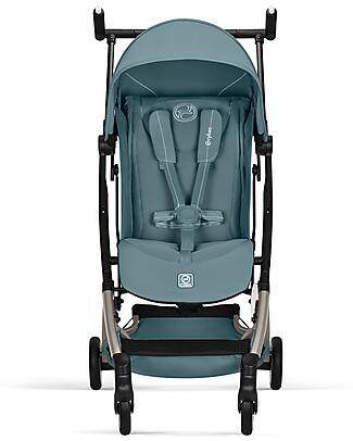 Cybex Passeggino Libelle - Stormy Blue - Telaio Taupe - Nuovo Modello Passeggini Leggeri
