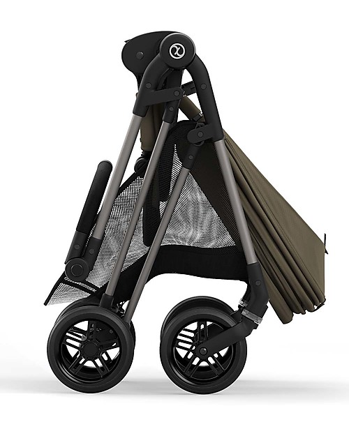 Cybex Passeggino Melio 2 - Classic Beige - Ultra-Leggero dalla Nascita! Passeggini Leggeri