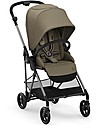 Cybex Passeggino Melio 2 - Classic Beige - Ultra-Leggero dalla Nascita! Passeggini Leggeri