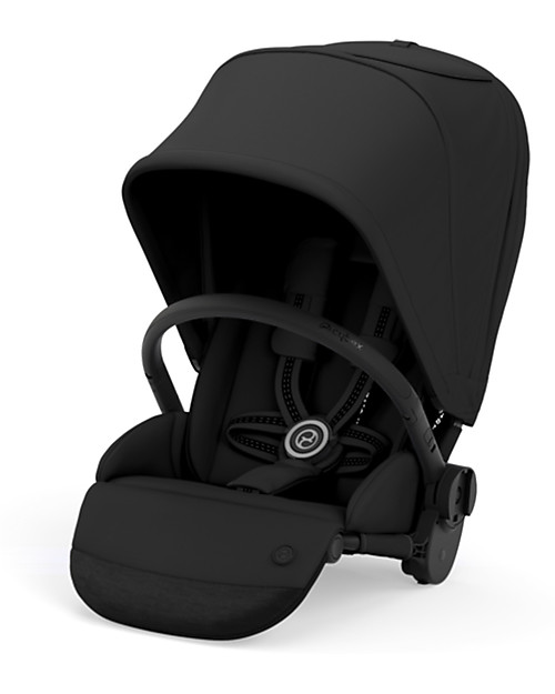 Cybex Passeggino Melio 2 - Deep Black - Ultra-Leggero dalla Nascita! Passeggini Leggeri