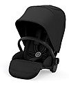 Cybex Passeggino Melio 2 - Deep Black - Ultra-Leggero dalla Nascita! Passeggini Leggeri