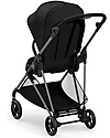 Cybex Passeggino Melio 2 - Deep Black - Ultra-Leggero dalla Nascita! Passeggini Leggeri