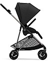 Cybex Passeggino Melio 2 - Deep Black - Ultra-Leggero dalla Nascita! Passeggini Leggeri