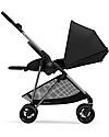 Cybex Passeggino Melio 2 - Deep Black - Ultra-Leggero dalla Nascita! Passeggini Leggeri