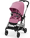 Cybex Passeggino Melio 2 - Magnolia Pink - Ultra-Leggero dalla Nascita! Passeggini Leggeri