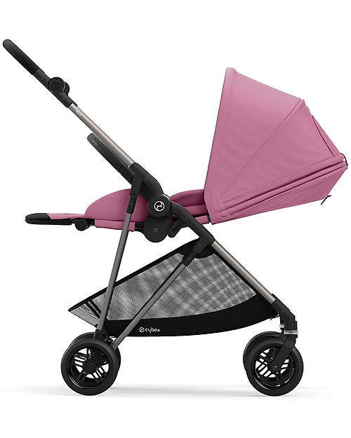 Cybex Passeggino Melio 2 - Magnolia Pink - Ultra-Leggero dalla Nascita! Passeggini Leggeri