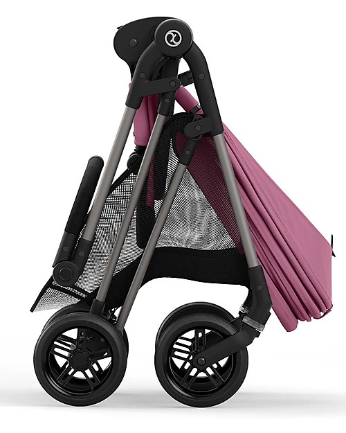 Cybex Passeggino Melio 2 - Magnolia Pink - Ultra-Leggero dalla Nascita! Passeggini Leggeri