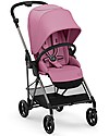 Cybex Passeggino Melio 2 - Magnolia Pink - Ultra-Leggero dalla Nascita! Passeggini Leggeri