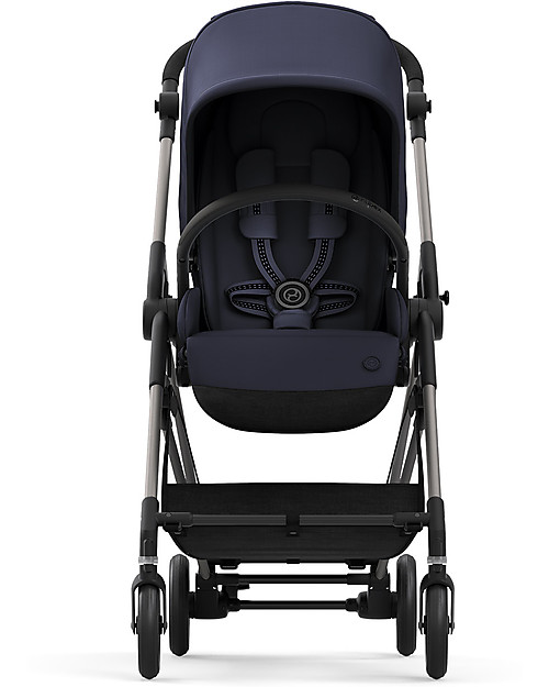Cybex Passeggino Melio 2 - Navy Blue - Ultra-Leggero dalla Nascita! Passeggini Leggeri