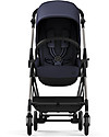Cybex Passeggino Melio 2 - Navy Blue - Ultra-Leggero dalla Nascita! Passeggini Leggeri