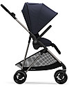 Cybex Passeggino Melio 2 - Navy Blue - Ultra-Leggero dalla Nascita! Passeggini Leggeri
