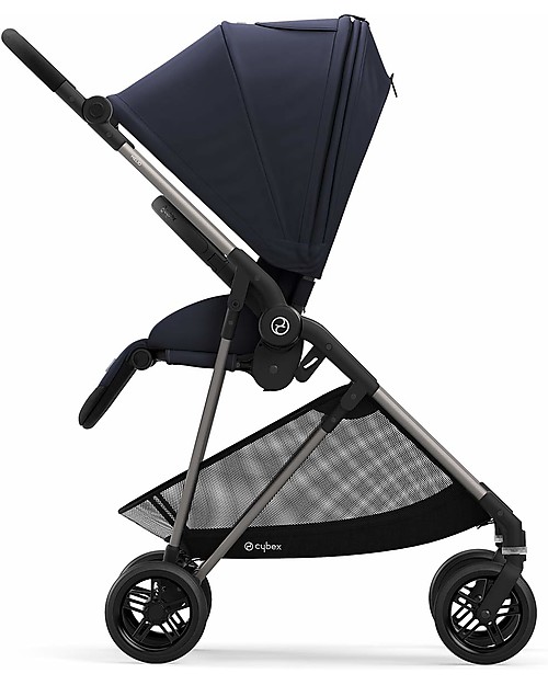 Cybex Passeggino Melio 2 - Navy Blue - Ultra-Leggero dalla Nascita! Passeggini Leggeri
