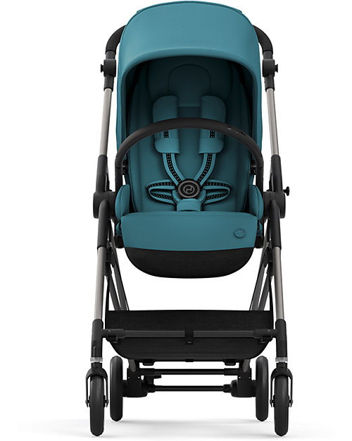 Cybex Passeggino Melio 2 - River Blue - Ultra-Leggero dalla Nascita! Passeggini Leggeri