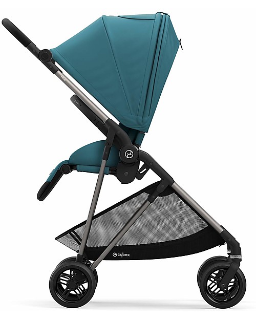 Cybex Passeggino Melio 2 - River Blue - Ultra-Leggero dalla Nascita! Passeggini Leggeri