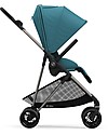 Cybex Passeggino Melio 2 - River Blue - Ultra-Leggero dalla Nascita! Passeggini Leggeri