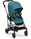 Cybex Passeggino Melio 2 - River Blue - Ultra-Leggero dalla Nascita! Passeggini Leggeri