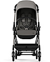 Cybex Passeggino Melio 2 - Soho Grey - Ultra-Leggero dalla Nascita! Passeggini Leggeri