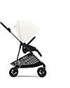 Cybex Passeggino Melio - Canvas White - Telaio Taupe - dalla Nascita ai 15 kg Passeggini Leggeri