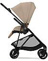 Cybex Passeggino Melio Carbon - Almond Beige - Telaio Carbon - Super Leggero con Telaio in Carbonio Passeggini Leggeri