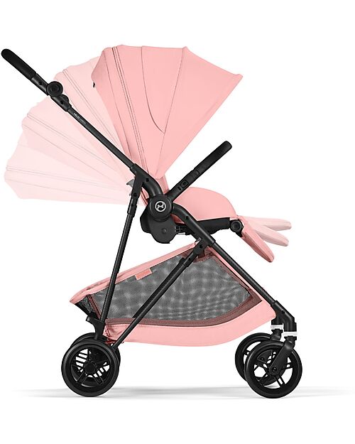 Cybex Passeggino Melio Carbon - Candy Pink - Super Leggero con Telaio in Carbonio Passeggini Leggeri
