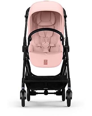 Cybex Passeggino Melio Carbon - Candy Pink - Telaio Carbon - Super Leggero con Telaio in Carbonio Passeggini Leggeri