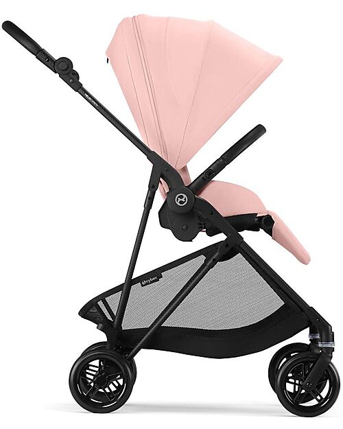 Cybex Passeggino Melio Carbon - Candy Pink - Telaio Carbon - Super Leggero con Telaio in Carbonio Passeggini Leggeri