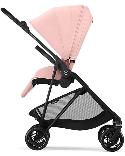 Cybex Passeggino Melio Carbon - Candy Pink - Telaio Carbon - Super Leggero con Telaio in Carbonio Passeggini Leggeri