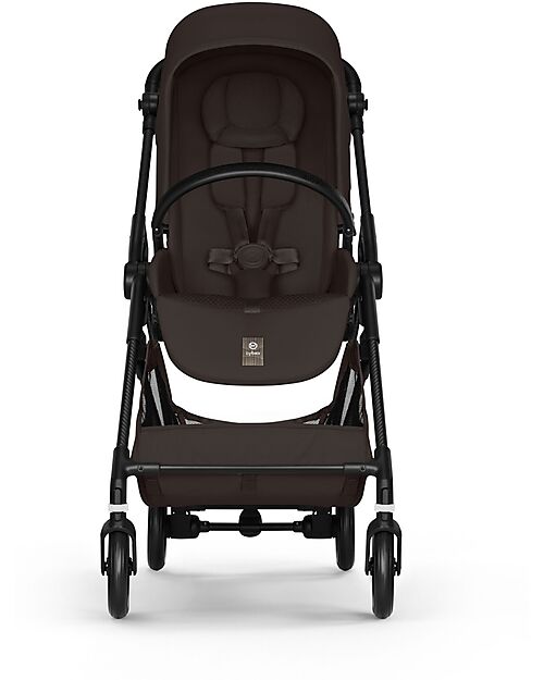 Cybex Passeggino Melio Carbon - Chocolate Brown - Super Leggero con Telaio in Carbonio Passeggini Leggeri