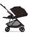Cybex Passeggino Melio Carbon - Chocolate Brown - Super Leggero con Telaio in Carbonio Passeggini Leggeri