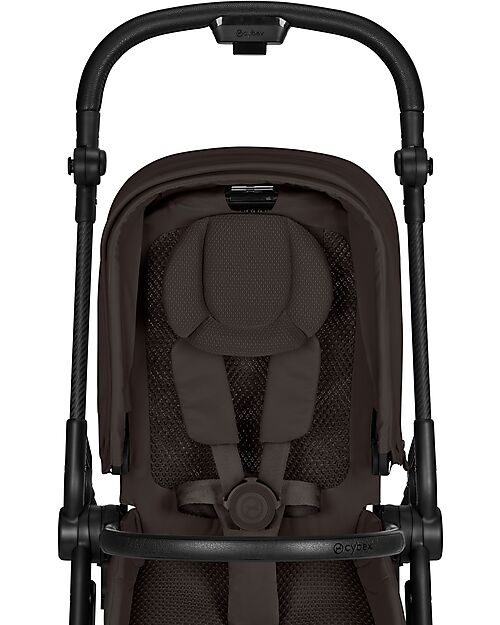 Cybex Passeggino Melio Carbon - Chocolate Brown - Super Leggero con Telaio in Carbonio Passeggini Leggeri