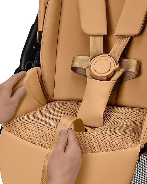 Cybex Passeggino Melio Carbon - Cinnamon Yellow - Super Leggero con Telaio in Carbonio Passeggini Leggeri