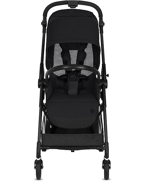 Cybex Passeggino Melio Carbon - Deep Black -Leggero e Resistente Passeggini Leggeri