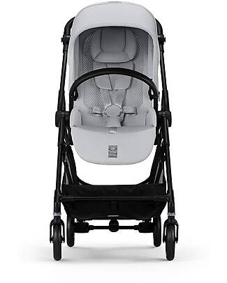 Cybex Passeggino Melio Carbon - Fog grey - Telaio Carbon - Super Leggero con Telaio in Carbonio Passeggini Leggeri